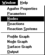 [Selecting <STRONG>Nodes</STRONG> from the <STRONG>Window</STRONG> menu.]